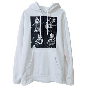 Taylor Swift | The Eras Tour Collage White Hoodie - Size Medium - Brand New